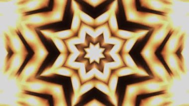 süs ışık turuncu kaleydoskop desen animasyon sorunsuz döngü yeni kalite tatil doğal renkli evrensel hareketli dinamik neşeli müzik stok video