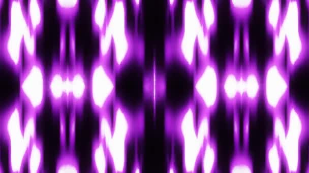 Abstract soft blured shiny vertical symmetrical purple lines stripes background animation seamless loop New quality universal motion dynamic animated colorful joyful cool music stock video footage — Stock Video