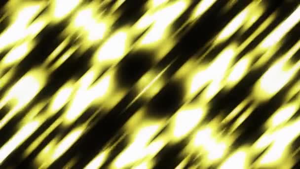 Abstrait doux bleui brillant diagonale jaune lignes bandes arrière-plan animation boucle transparente Nouvelle qualité mouvement universel dynamique animé coloré joyeux cool musique stock vidéo — Video