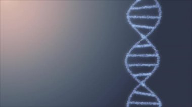 Animasyon arka plan yeni kalite doğal sağlık serin güzel stok video görüntüleri güzel dönen Dna sarmal molekülü