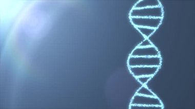 Animasyon arka plan yeni kalite doğal sağlık serin güzel stok video görüntüleri güzel dönen Dna sarmal molekülü