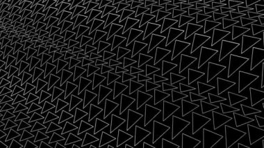 Trigon alan manzara sorunsuz sallayarak net döngü çizim hareket grafik animasyon arka plan yeni kalite vintage tarzı serin güzel güzel 4k video görüntüleri