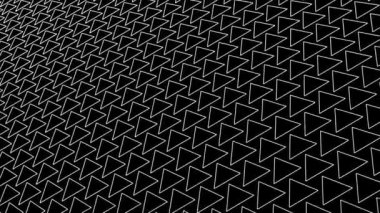 Trigon kılavuz net alan manzara uçuş sorunsuz döngü çizim hareket grafik animasyon arka plan yeni kalite vintage tarzı serin güzel güzel 4k stok video görüntüleri