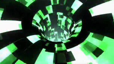 renkli teknolojik aksaklık bozulma solucan deliği huni tünel uçuş döngü animasyon arka plan yeni kalite vintage tarzı serin güzel güzel 4k stok video görüntüleri