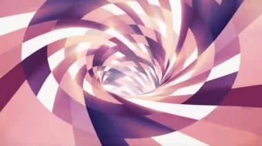 Renkli sarmal solucan deliği huni tünel uçuş sorunsuz döngü animasyon arka plan yeni kalite vintage tarzı serin güzel güzel 4k stok video görüntüleri
