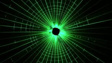Neon ışıkları ızgara dışarı uçuş net cyber tünel hareketli grafik animasyon arka plan sorunsuz döngü yeni nitelik fütüristik serin güzel güzel 4k stok video görüntüleri