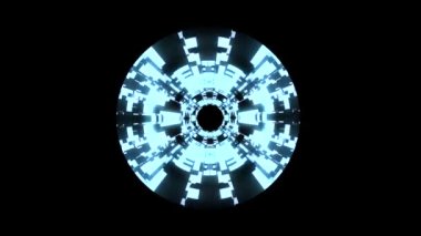 Cyber veri vr tünel hareket grafik animasyon arka plan sorunsuz yeni nitelik fütüristik serin güzel güzel 4 k stok video görüntüleri döngü içinde uçuşa neon ışıklar