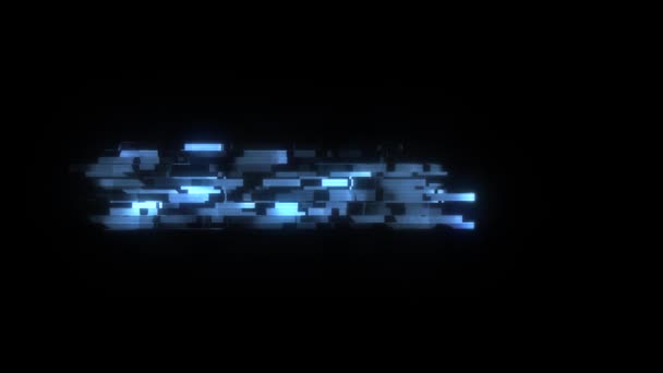 Cool glitch verkopen tekst animatie achtergrond logo naadloze loops nieuwe universele technologie beweging dynamische geanimeerde achtergrond kleurrijke vrolijke videokwaliteit — Stockvideo