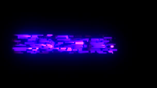 cool glitch CAMION texte animation fond logo boucle transparente Nouvelle technologie universelle mouvement dynamique animé fond coloré joyeuse vidéo 