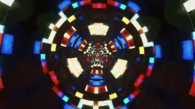 Soyut parlak renkli bloklar mesmeric enerji çekirdek sonsuz animasyon arka plan yeni kalite evrensel hareket dinamik animasyonlu renkli neşeli dans müzik 4 k stok video görüntüleri yayılan taşıma