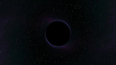 Kara delik Bulutsusu yıldız uzay zaman huni çukur sorunsuz döngü animasyon arka planda de yeni kalite evrensel bilim serin güzel 4 k stok video görüntüleri çeker