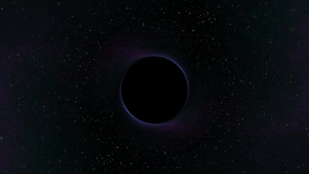 trou noir tire dans la nébuleuse étoile espace temps entonnoir fosse boucle sans couture animation fond Nouvelle qualité universelle science cool belle 4k stock vidéo 