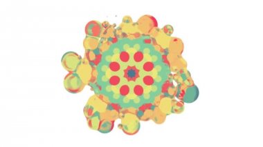 renkli gökkuşağı sıçramak leke Yayilim çalkantılı hareket soyut resim animasyon arka plan yeni benzersiz kalite sanat şık neşeli serin güzel hareket dinamik güzel 4k stok video görüntüleri