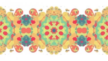 süs çiçek dürbünü hareketli gökkuşağı şekil desen animasyon arka plan sorunsuz döngü yeni kalite retro vintage tatil şekli renkli evrensel hareket dinamik animasyon neşeli müzik video görüntüleri