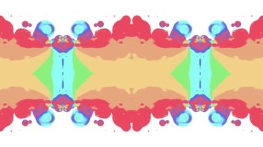 süs çiçek dürbünü hareketli gökkuşağı şekil desen animasyon arka plan sorunsuz döngü yeni kalite retro vintage tatil şekli renkli evrensel hareket dinamik animasyon neşeli müzik video görüntüleri