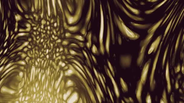 Superficie de agua alienígena orgánica animación de fondo sin costuras nueva ficción de calidad única arte elegante colorido alegre fresco agradable movimiento dinámico hermoso material de archivo de vídeo — Vídeos de Stock