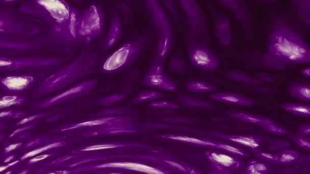 Superfície de água alienígena orgânica sem costura loop fundo animação nova qualidade única ficção arte elegante colorido alegre legal agradável movimento dinâmico belo estoque de vídeo — Vídeo de Stock