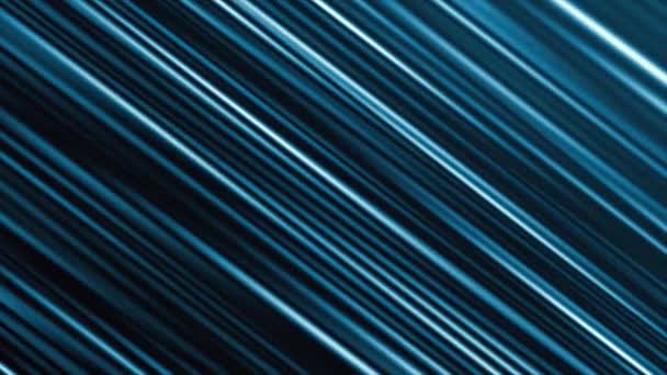 Abstrato cor azul macio diagonal linhas listras fundo Nova qualidade universal movimento dinâmico animado colorido alegre música vídeo footage — Vídeo de Stock