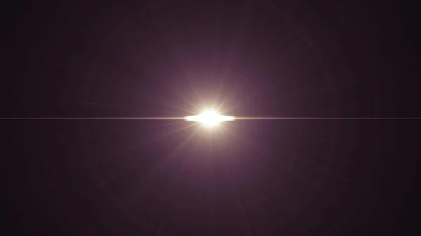 Centro giratorio estrella sol luces lente óptica llamaradas animación brillante arte fondo bucle nueva calidad iluminación natural lámpara rayos efecto dinámico colorido brillante vídeo — Foto de Stock