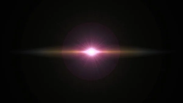 Center roterende ster zon lichten optische lens fakkels glanzende animatie kunst achtergrond lus nieuwe kwaliteit natuurlijke verlichting lamp stralen effect dynamische kleurrijke heldere video — Stockfoto
