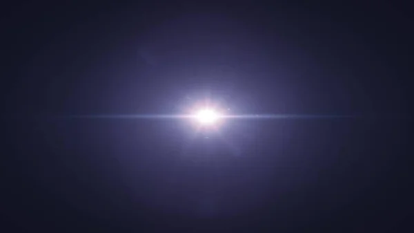 Center roterande stjärna solljus optisk lins facklor glänsande animation konst bakgrund loop ny kvalitet naturlig belysning lampa strålar effekt dynamisk färgglada ljusa video — Stockfoto