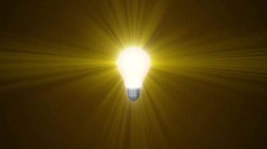 lamba LIGH ampul parlaklık parlaklık ışık optik objektif parlama parlama parlak arka plan aydınlatma doğal görüntü kaliteli video 4k hisse senedi görüntüleri