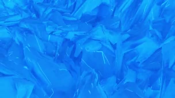 Θρυμματισμένο πολυγωνικό κυματιστικό γουατάμα επιφάνεια αφηρημένη ροή ομαλή βρόχο κινούμενη φόντο νέα ποιότητα δυναμική τέχνη κινούμενα γραφικά δροσερό ωραίο όμορφο βίντεο 4K καλλιτεχνικό υλικό απόθεμα — Αρχείο Βίντεο