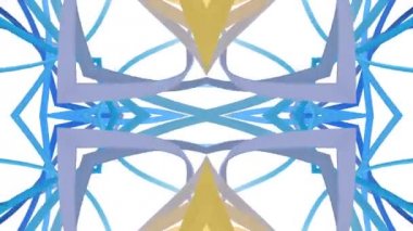 süs kaleydoskop sallayarak şekil desen animasyon arka plan dikişsiz döngü Yeni kalite retro vintage tatil şekli renkli evrensel hareket dinamik animasyonlu neşeli müzik video görüntüleri