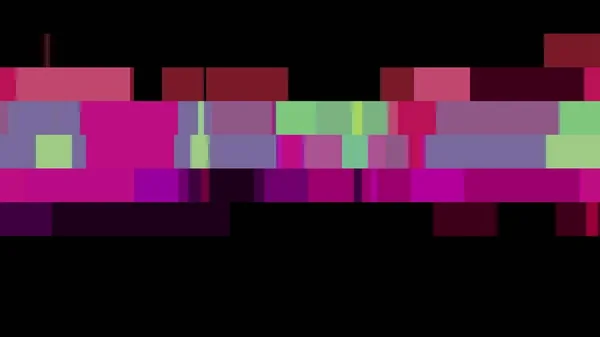 Absztrakt pixel blokk mozgó varrat nélküli hurok háttér-animáció 28 új minőségi univerzális Motion dinamikus animált retro vintage színes örömteli Dance Music videofelvétel — Stock Fotó