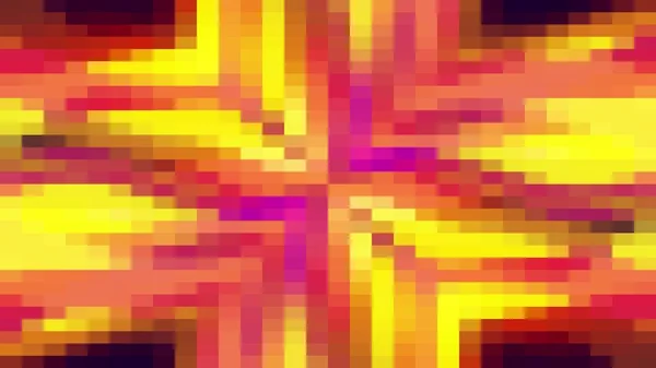 Astratto pixel blocco in movimento senza soluzione di continuità loop sfondo animazione 34 Nuova qualità universale movimento dinamico animato retrò vintage colorato gioioso ballo musica video — Foto Stock