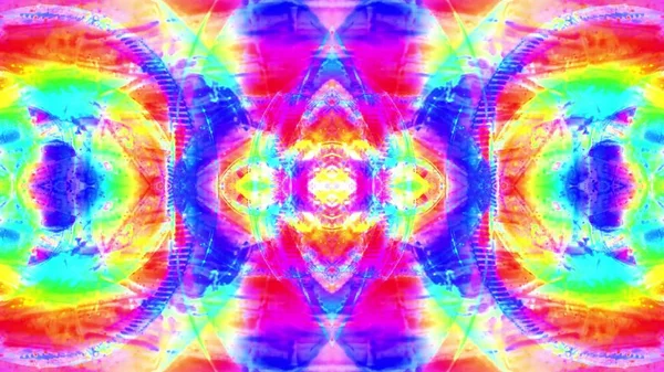 Ornamental kaleidoscopic ethnic tribal psychedelic pattern illustration New retro vintage holiday native universal cool nice joyful 4k stock image — Stock Photo, Image