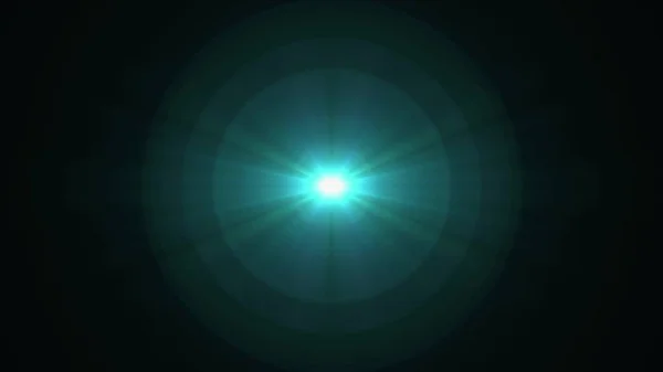 Estrella central brillo óptico lente destellos brillante bokeh ilustración arte fondo nueva iluminación natural lámpara rayos efecto colorido brillante imagen —  Fotos de Stock