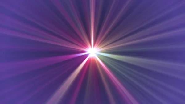 Központi csillag ragyog optikai lencse fáklyák fényes bokeh illusztráció Art háttér új természetes világítás lámpa sugárzás hatása színes fényes kép — Stock Fotó