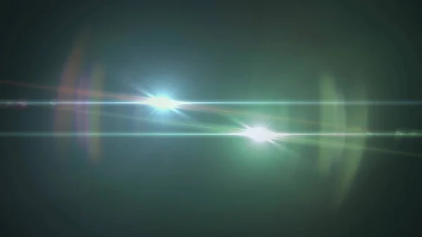 Lumières lentille optique étoiles fusées éclairantes pour logo illustration fond brillant nouvelle qualité lumière naturelle lampe rayons effet coloré lumineux image stock — Photo