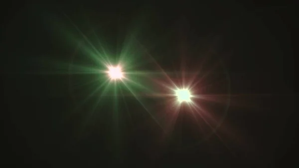 Logo illüstrasyon parlak arka plan yeni kalite doğal aydınlatma lamba sıyrıklar etkisi renkli parlak stok görüntü için ışıklar optik lens yıldız parlamaları — Stok fotoğraf