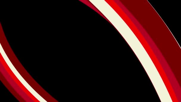 Weiche Farben flach 3d Diagonale Rahmen Rubber Bonbons Linie nahtlose Schleife abstrakte Form Animation Hintergrund neue Qualität universelle Bewegung dynamisch animierte bunte fröhliche Videoaufnahmen — Stockvideo