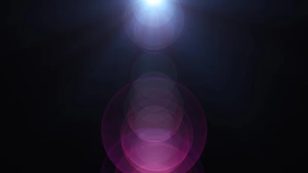 Étoile soleil lumières lentille optique fusées éclairantes illustration brillant art fond nouvelle qualité lumière naturelle lampe rayons effet coloré lumineux image stock — Photo
