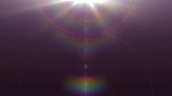 Star Sun lámpák optikai lencse fáklyák fényes illusztráció művészeti háttér új minőségi természetes világítás lámpa sugárzás hatása színes fényes Stock Image — Stock Fotó