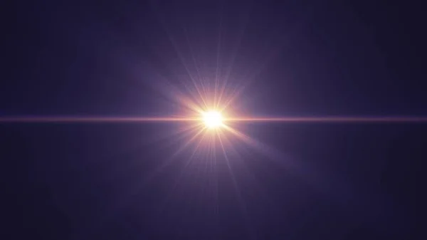 Estrela sol luzes lente óptica chamas brilhante ilustração arte fundo nova qualidade natural iluminação lâmpada raios efeito colorido brilhante estoque imagem — Fotografia de Stock