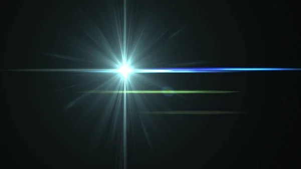 Fények logo optikai lencse csillag fáklyák fényes illusztráció háttér új minőségi természetes világítás lámpa sugárzás hatása dinamikus színes fényes Stock Image — Stock Fotó