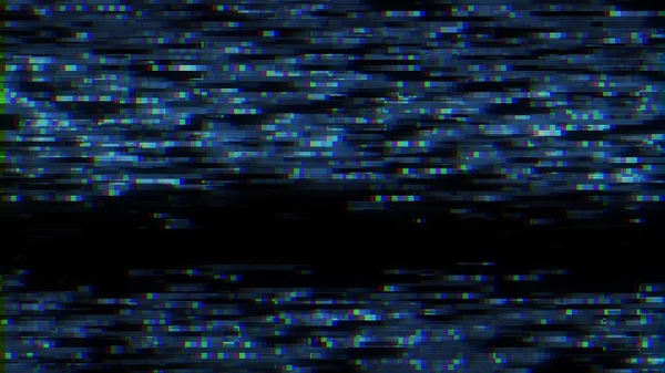 Écran LCD lumineux glitch bruit interférence fond Illustration nouvelle qualité numérique twitch technologie image stock — Photo