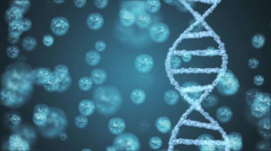 Dna spiral molekül illüstrasyon arka plan yeni güzel doğal sağlık serin güzel stok görüntü