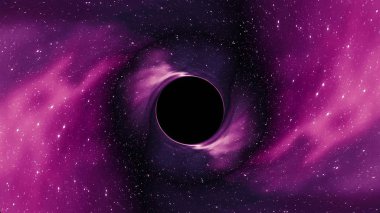 Kara delik yıldız uzay zaman huni çukur illüstrasyon çizim arka plan yeni kalite evrensel bilim serin güzel 4k stok görüntü çeker