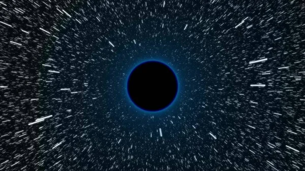 블랙홀 당김 에 스타 공간 시간 깔때기 피트 그림 배경 새로운 품질 유니버설 과학 멋진 멋진 4k 스톡 이미지 — 스톡 사진