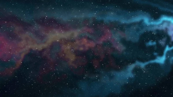 Morbido nebulosa spazio stelle notte cielo illustrazione sfondo nuova qualità natura scenico scuola fresco educazione colorato luce stock immagine — Foto Stock