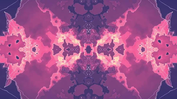 Digitale turbulente Energie Neon-Farbe Wolke weich kaleidoskopischen Wellenhintergrund neue einzigartige Qualität Kunst stilvoll bunt fröhlich cool schön Aktienbild — Stockfoto