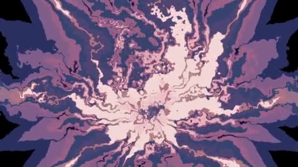 Digitale turbulente abstracte verf splash illustratie achtergrond nieuwe unieke kwaliteit kunststijl volle kleurrijke vrolijke cool mooie mooie voorraad afbeelding — Stockvideo