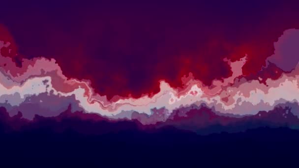 Digital turbulent abstrakt Farbe Spritzer Illustration Hintergrund neue einzigartige Qualität Kunst stilvoll bunt fröhlich cool schön schöne Aktienbild — Stockvideo
