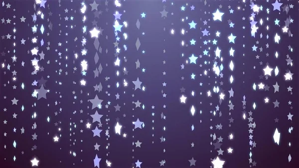 Святковий фон зіркового дощу нова якісна форма універсальний барвистий радісний свято музики стокове зображення — стокове фото
