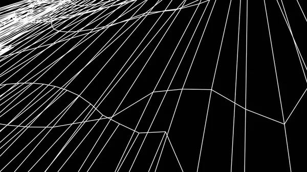 Gitter Netz polygonalen Drahtgitter abstrakt Zeichnung Grafiken Illustration Hintergrund neue Qualität retro vintage Stil cool schön 4k Stock Bild — Stockfoto